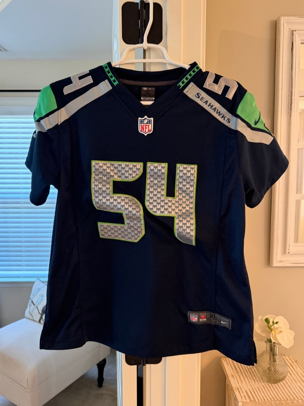 Nike Seattle Seahawks #54 Wagner Youth NFL Jersey - Youth XL (14-16)